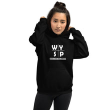 Load image into Gallery viewer, WYSP - What's Your Soul Purpose? - Cross - Hooded Sweatshirt