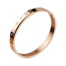 Load image into Gallery viewer, Engraved Love Bangle