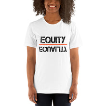 Load image into Gallery viewer, Equity Over Equality - Black - Short-Sleeve Unisex T-Shirt