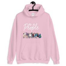 Load image into Gallery viewer, We the People - Bold - White - Hooded Sweatshirt