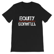 Load image into Gallery viewer, Equity Over Equality - Black - Short-Sleeve Unisex T-Shirt
