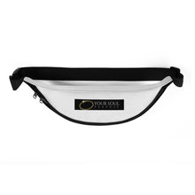 Load image into Gallery viewer, WYSP - What's Your Soul Purpose? - Bold - White - Fanny Pack