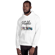 Load image into Gallery viewer, We the People - Bold - White - Hooded Sweatshirt