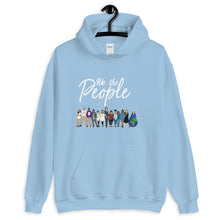 Load image into Gallery viewer, We the People - Bold - White - Hooded Sweatshirt
