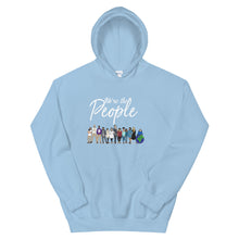 Load image into Gallery viewer, We are the People - Bold - White - Hooded Sweatshirt