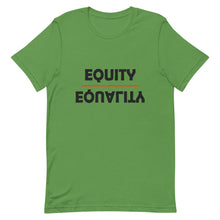 Load image into Gallery viewer, Equity Over Equality - Bold - Black - Short-Sleeve Unisex T-Shirt