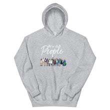 Load image into Gallery viewer, We are the People - Bold - White - Hooded Sweatshirt