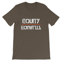 Load image into Gallery viewer, Equity Over Equality - White - Short-Sleeve Unisex T-Shirt