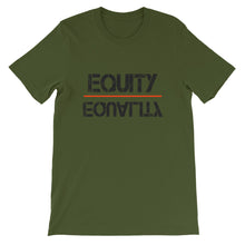 Load image into Gallery viewer, Equity Over Equality - Black - Short-Sleeve Unisex T-Shirt