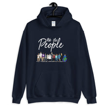 Load image into Gallery viewer, We the People - Bold - White - Hooded Sweatshirt