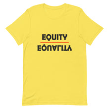 Load image into Gallery viewer, Equity Over Equality - Bold - Black - Short-Sleeve Unisex T-Shirt