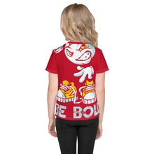 Load image into Gallery viewer, Be Bold - All Over - Red - Kids T-Shirt