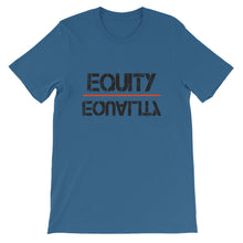 Load image into Gallery viewer, Equity Over Equality - Black - Short-Sleeve Unisex T-Shirt
