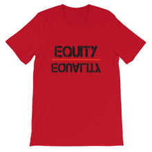 Load image into Gallery viewer, Equity Over Equality - Black - Short-Sleeve Unisex T-Shirt