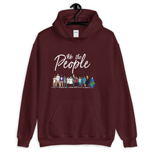Load image into Gallery viewer, We the People - Bold - White - Hooded Sweatshirt