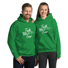 Load image into Gallery viewer, Faith Over Fear - Hooded Sweatshirt