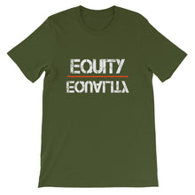 Load image into Gallery viewer, Equity Over Equality - White - Short-Sleeve Unisex T-Shirt