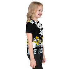 Load image into Gallery viewer, Be Bold - All Over - Black - Kids T-Shirt