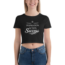 Load image into Gallery viewer, Inspiration Action Success - Women’s Crop Tee