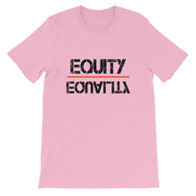 Load image into Gallery viewer, Equity Over Equality - Black - Short-Sleeve Unisex T-Shirt