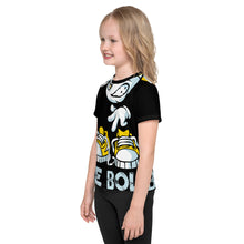 Load image into Gallery viewer, Be Bold - All Over - Black - Kids T-Shirt