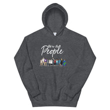 Load image into Gallery viewer, We are the People - Bold - White - Hooded Sweatshirt