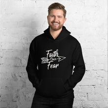 Load image into Gallery viewer, Faith Over Fear - Hooded Sweatshirt