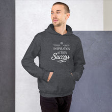 Load image into Gallery viewer, Inspiration Action Success - Hooded Sweatshirt