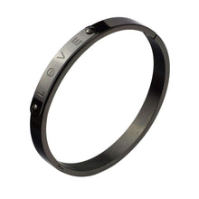 Load image into Gallery viewer, Engraved Love Bangle