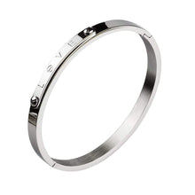 Load image into Gallery viewer, Engraved Love Bangle