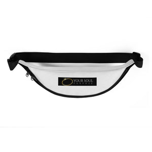 WYSP - What's Your Soul Purpose? - Bold - White - Fanny Pack