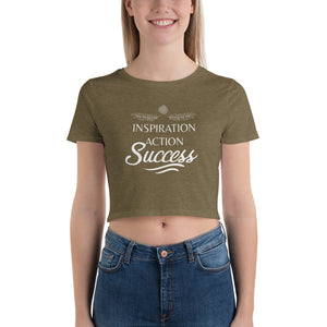 Inspiration Action Success - Women’s Crop Tee