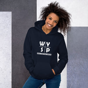 WYSP - What's Your Soul Purpose? - Cross - Hooded Sweatshirt