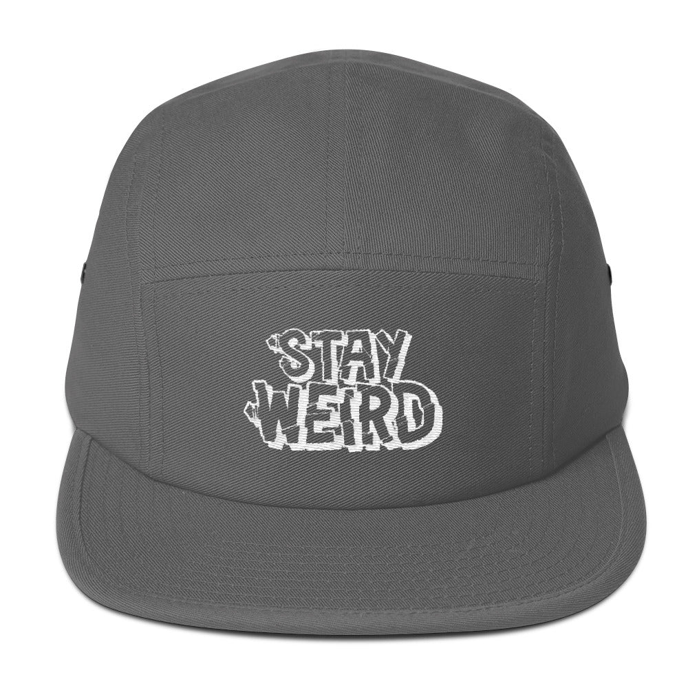Stay Weird - Five Panel Cap