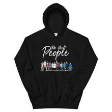 Load image into Gallery viewer, We the People - Bold - Black - Hooded Sweatshirt