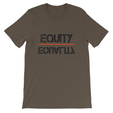 Load image into Gallery viewer, Equity Over Equality - Black - Short-Sleeve Unisex T-Shirt