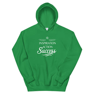 Inspiration Action Success - Hooded Sweatshirt