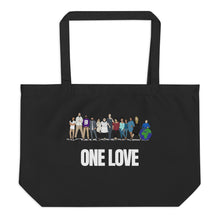 Load image into Gallery viewer, One Love - Large organic tote bag
