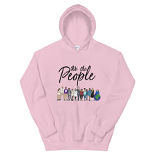 Load image into Gallery viewer, We the People - Bold - Black - Hooded Sweatshirt