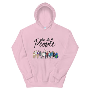 We the People - Bold - Black - Hooded Sweatshirt