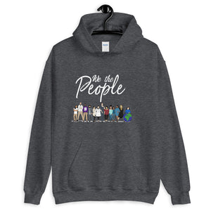 We the People - Bold - White - Hooded Sweatshirt