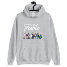 Load image into Gallery viewer, We the People - Bold - White - Hooded Sweatshirt
