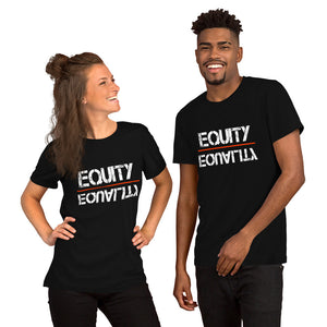Equity Over Equality - White - Short-Sleeve Unisex T-Shirt