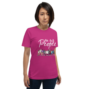 We the People - Bold - White - Short-Sleeve Unisex T-Shirt
