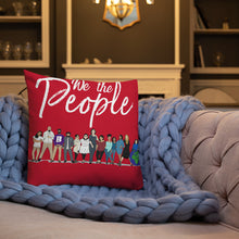 Load image into Gallery viewer, WYSP - People - Red &amp; Blue - Premium Pillow