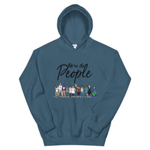 Load image into Gallery viewer, We are the People - Bold - Black - Hooded Sweatshirt