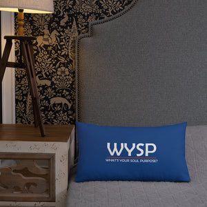 WYSP - People - Red & Blue - Premium Pillow