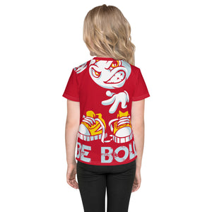 Be Bold - All Over - Red - Kids T-Shirt