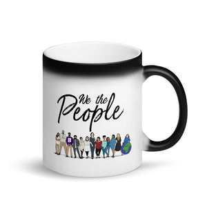 We the People - Matte Black Magic Mug