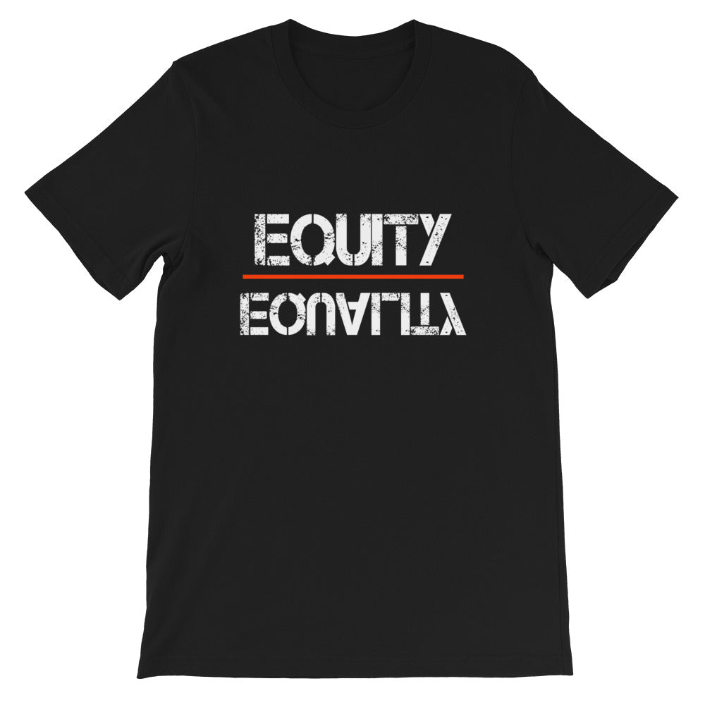 Equity Over Equality - White - Short-Sleeve Unisex T-Shirt